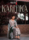 Karitika By Deecee Chanderi Printed Alia Cut Kurti With Bottom Dupatta